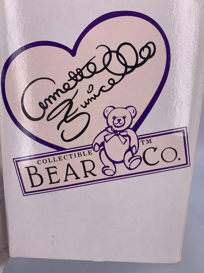 Funicello Collectible Bear Company Mohair Bean Bag Etsy