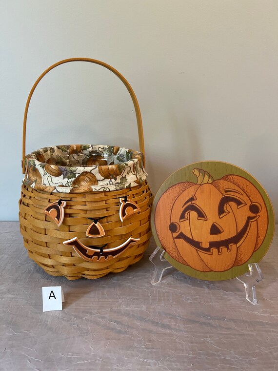 Longaberger Fall Pumpkin Patch Baskets | Choose From: Various 2001