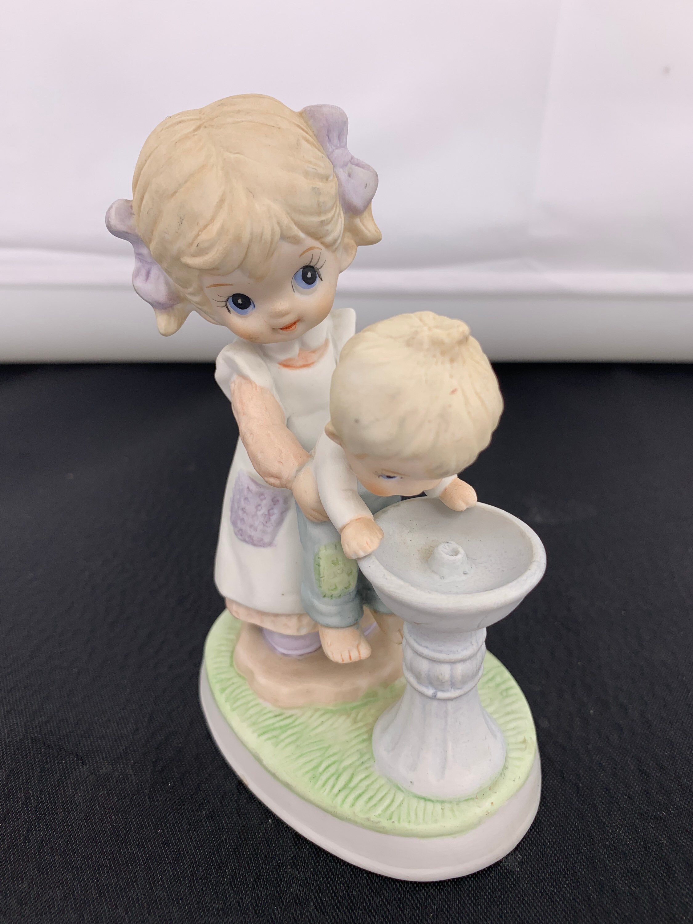 Homco Little Boy & Girl Figurines Choose From 2 See Saw Etsy