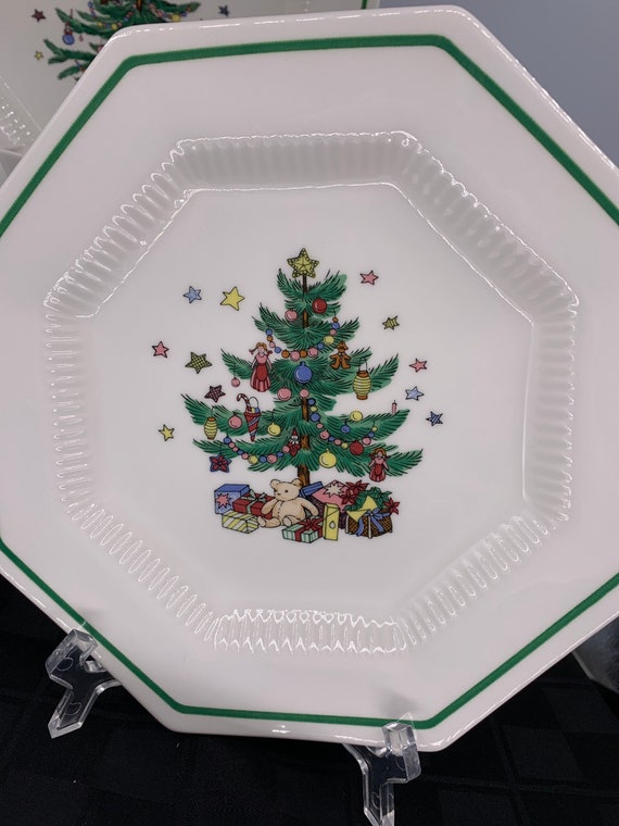 Vintage Nikko Christmastime Boxed Dish Sets | 5 Piece Place