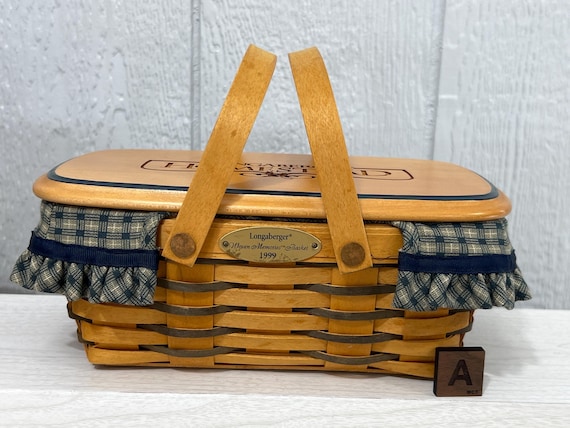 Longaberger 1999 Woven Memories Small Chore Baskets | Choose From