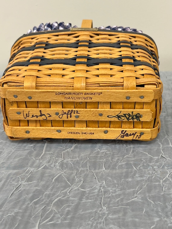 Longaberger Basket J.W. Collector's Club Series Baskets