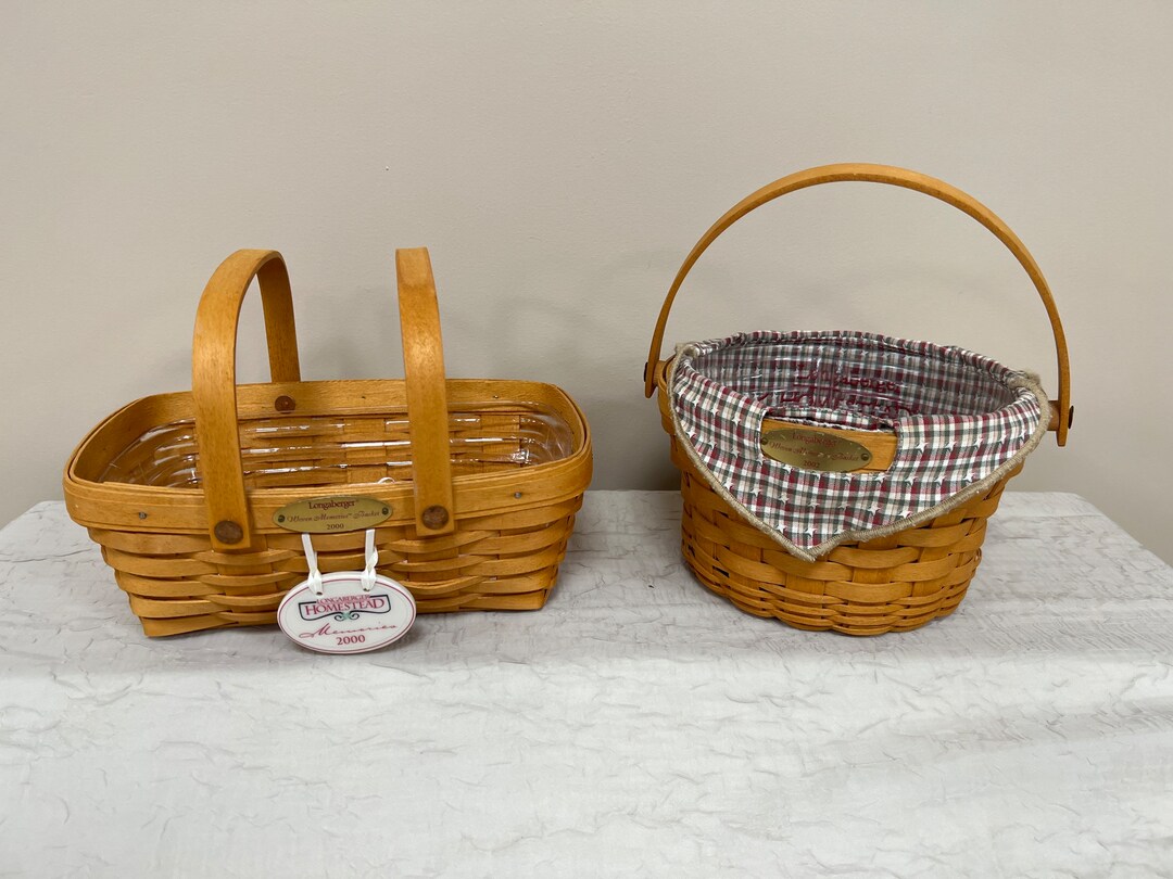 Longaberger Woven Memories Baskets Choose From 2000 Small Chore or