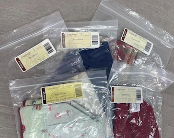 Longaberger Retired Teaspoon Basket Fabric Liners | Choose From: Various Fabric Patterns (Plaid, Spring Floral, Paprika, Indigo, Oatmeal)
