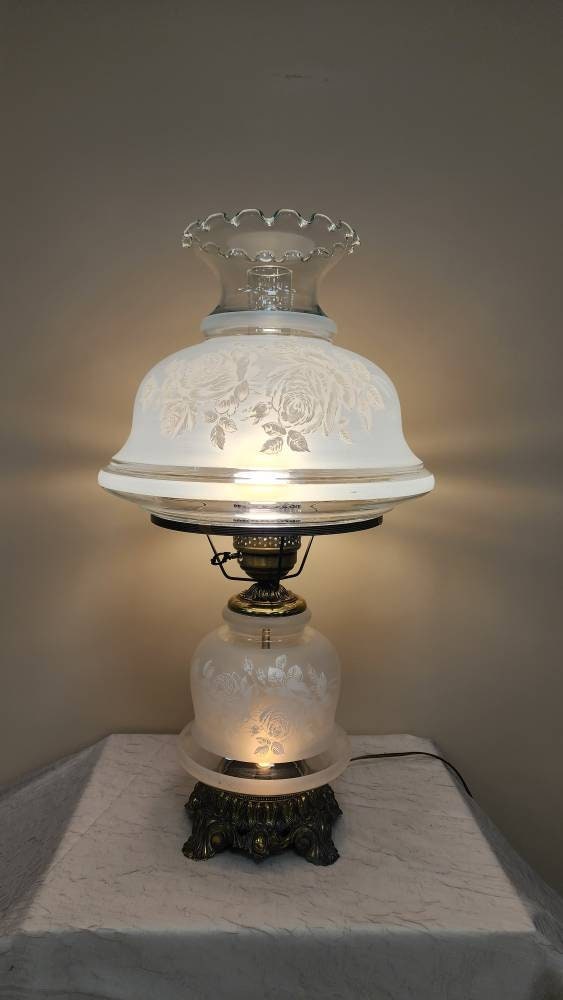 Antique double globe cheap lamps for sale