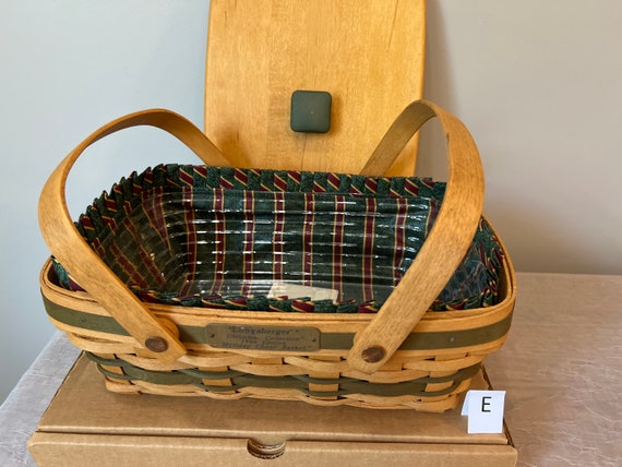 Longaberger Christmas Collection Baskets | Choose From: 94 Red or
