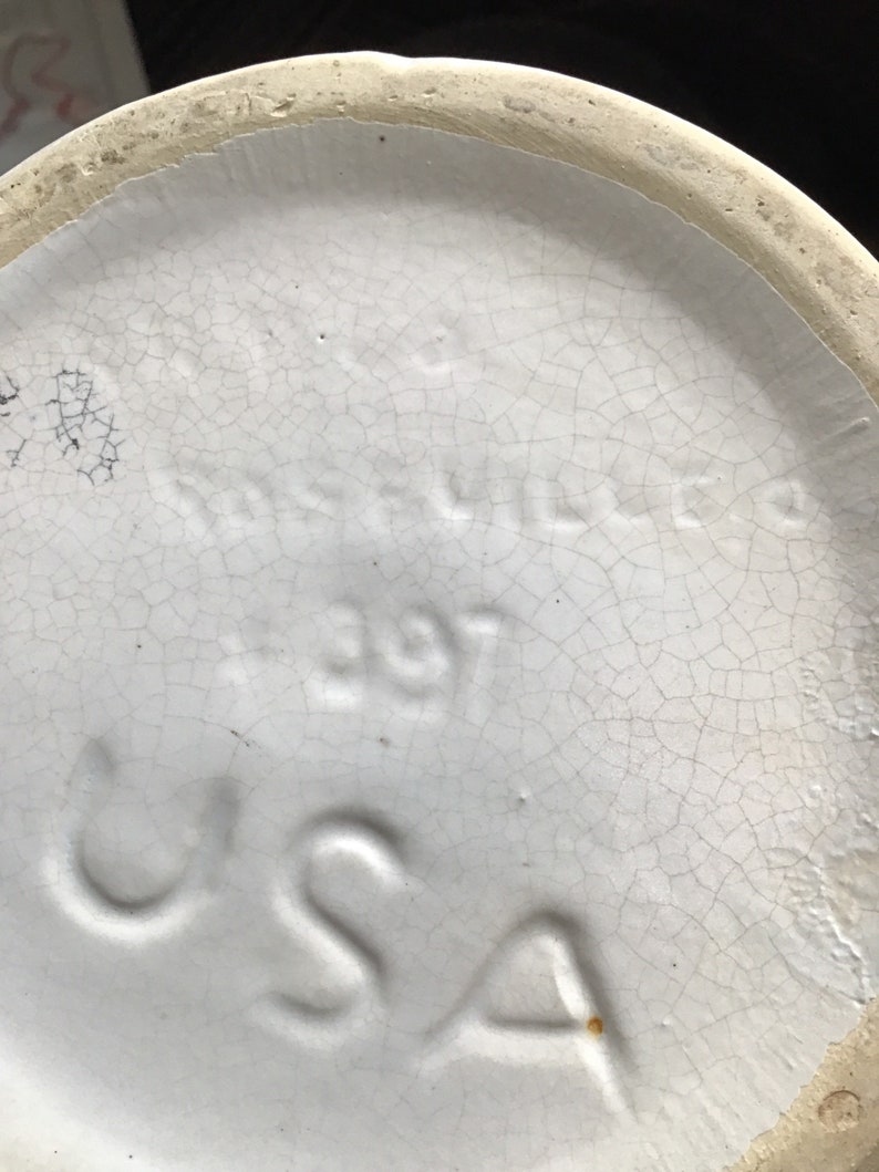 R.R.P Mid-Century 6 x 7 Model #397 Roseville Ohio Pottery VaseBowl Co Roseville Ransbottom Pottery Vintage Pottery