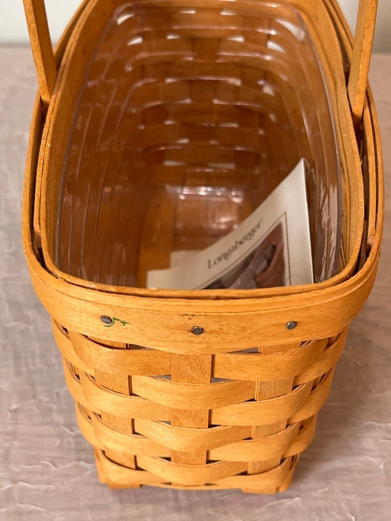 Longaberger Classic Baskets | Choose From: Booking Basket- Candle
