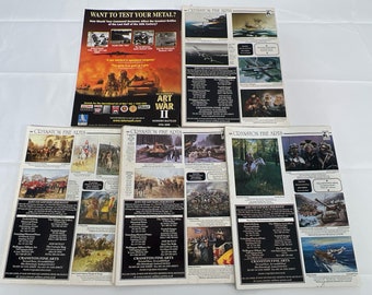 Vintage Set Of 5 Military History Magazine | Set Includes: February 1999, April 1999, June 1999, August 1999, Or October 1999