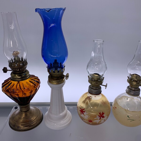 Miniature Oil Lamp Etsy