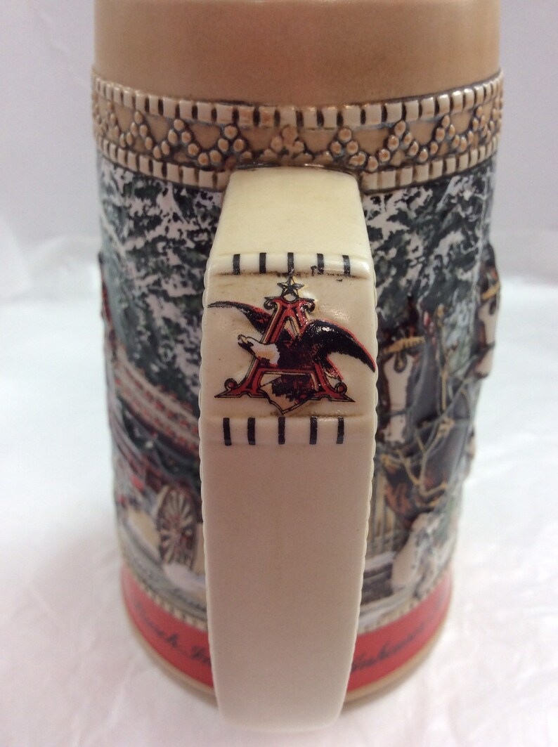 Budweiser Beer Stein Limited Edition c Series Etsy