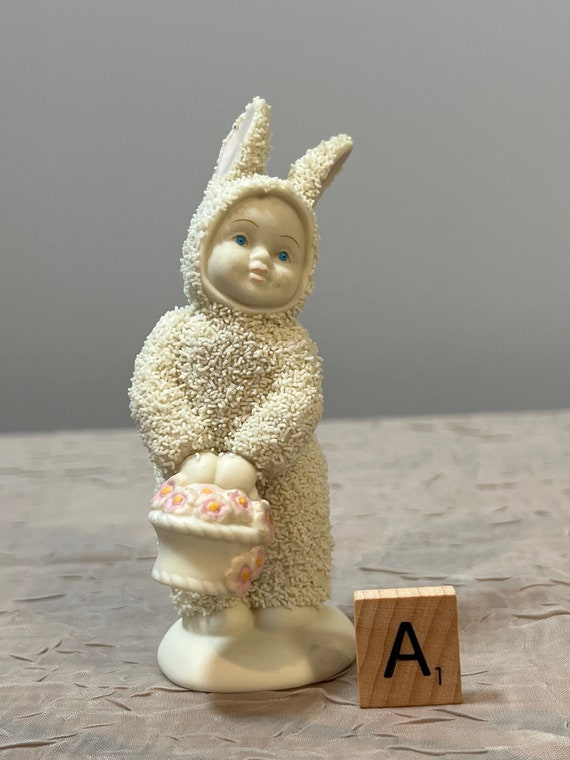 Department 56 Snowbunnies Figurine | Choose From: A Basket of 