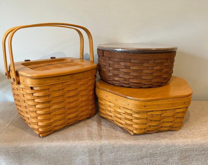 Retired Longaberger Baskets I Choose From 14 Etsy