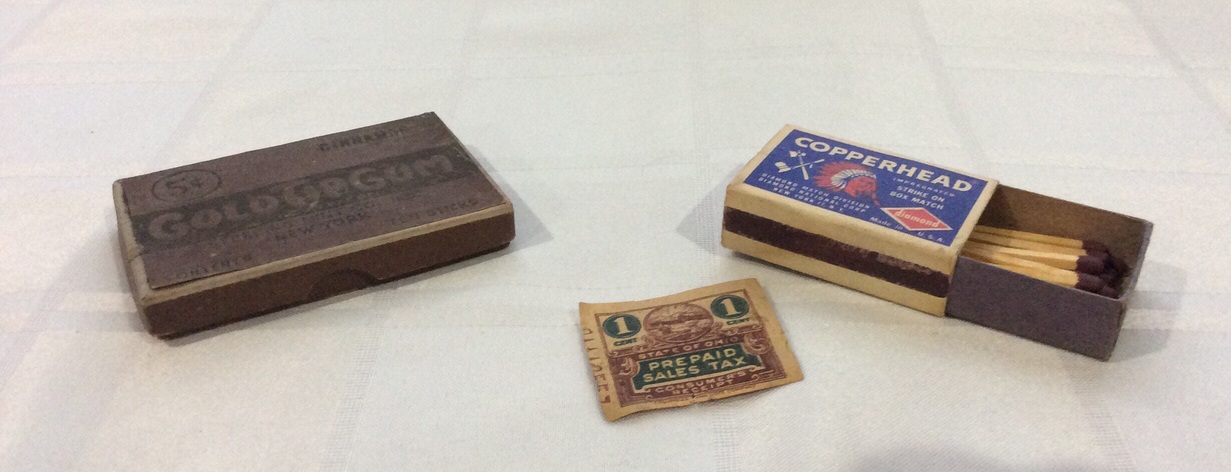 Vintage Matchbook, Nitedals, Oslo, Norway, Matchbox, W/ All Wooden Match  Sticks, FREE SHIP in Usa 