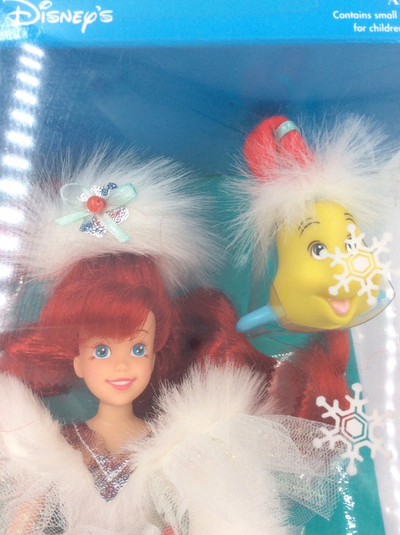1991 TYCO the Little Mermaid Holiday Ariel Doll Walt Disney