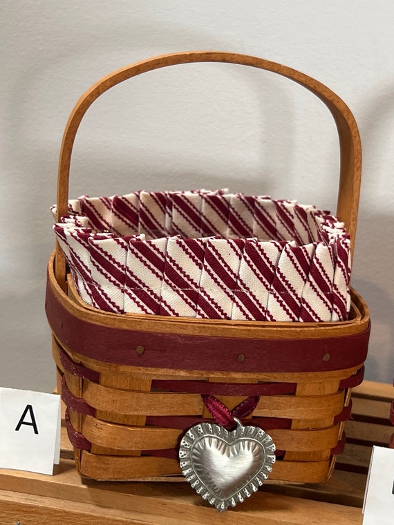 Longaberger Sweetheart Series Baskets I Choose From: 1993