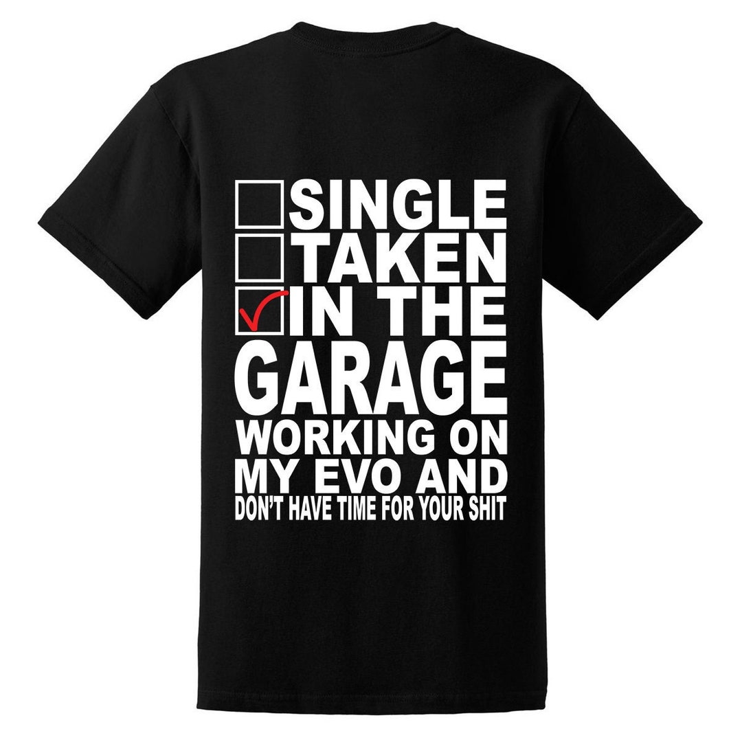 EVO Single Taken in the Garage Etsy
