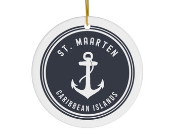 St Maarten Ornament, St Maarten Gift, St Maarten Souvenir, St Maarten Trip, St Maarten Home, St Maarten Wedding, House Warming Gift