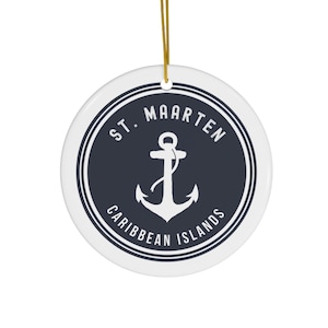 St Maarten Ornament, St Maarten Gift, St Maarten Souvenir, St Maarten Trip, St Maarten Home, St Maarten Wedding, House Warming Gift