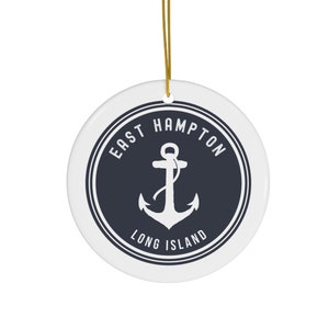 East Hampton Ornament, East Hampton Gift, East Hampton Home, East Hampton Souvenir, Hamptons Ornament, Hamptons Gift, Hamptons Home