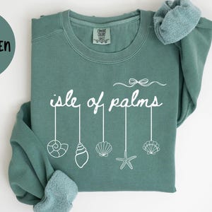 Isle of Palms South Carolina Sweatshirt, Comfort Colors®, Isle of Palms SC Crewneck Sweater, Isle of Palms SC Unisex Shirt, Gift TRENDY