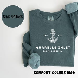 Murrells Inlet South Carolina Sweatshirt, Comfort Colors®, Murrells Inlet SC Crewneck Sweater, Murrells Inlet SC Unisex Shirt Gift Souvenir