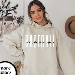 Baseball Mom Hoodie, Baseball Mama Hoodie, Baseball Mom Sweatshirt, Baseball Mama Sweatshirt, Unisex, Gift for Mom, Trendy