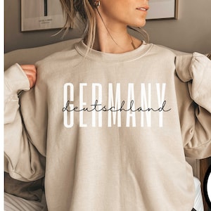 Germany Sweater, Germany Sweatshirt, Germany Crewneck, Germany Shirt, Germany Gift, Germany Trip, Wedding Gift, Germany Souvenir, Unisex