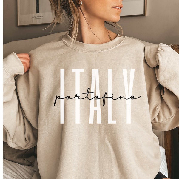 Portofino Sweater, Portofino Sweatshirt, Portofino Shirt, Portofino Gift, Portofino Souvenir, Portofino Trip, Portofino Wedding, Italy Shirt