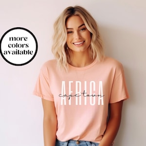 Cape Town South Africa Shirt, Cape Town T-Shirt, Cape Town Africa Shirt, Unisex Tee, Cape Town Gift, Cape Town Souvenir, Tshirt