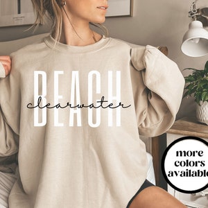 Clearwater Beach Florida Sweatshirt, Clearwater Beach FL Crewneck Sweater, Clearwater Beach Shirt, Clearwater Beach Gift, Unisex,Trendy Gift