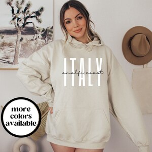 Amalfi Coast Hoodie, Amalfi Coast Sweatshirt, Amalfi Coast Shirt, Amalfi Coast Gift, Amalfi Coast Souvenir, Amalfi Trip, Amalfi Wedding Gift