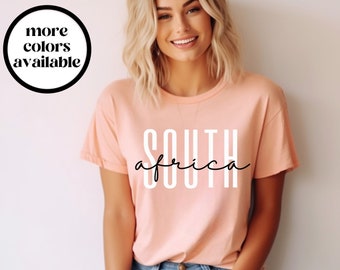 South Africa Shirt, South Africa T-shirt, South Africa Tee, South Africa Tshirt, South Africa Gift, Unisex, House Warming Gift, Trendy Gift
