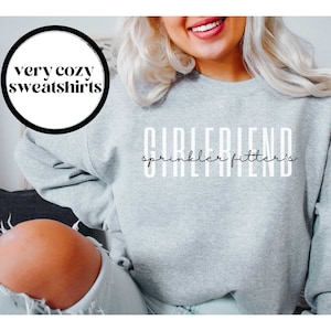 Sprinkler Fitter&#39;s Girlfriend Sweater, Sprinkler Fitter Girlfriend Sweatshirt, Sprinkler Fitter Girlfriend Shirt, Sprinkler Fitter Gift