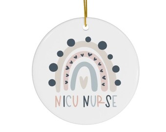 NICU Nurse Ornament, NICU Nurse Gift, Neonatal Intensive Care Unit Nurse, NICU Squad, Travel Nursing, Nurse Appreciation, Graduation Gift