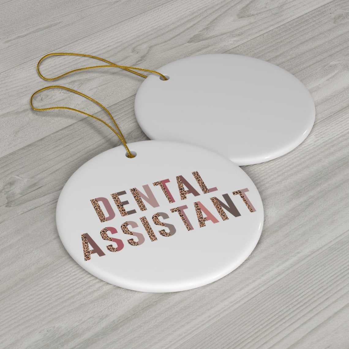 Dental Assistant Ornament Dental Assistant Gifts Gift for Etsy