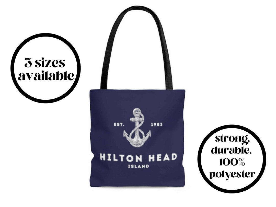 Hilton Head Island Tote, Hilton Head Island Bag, Hilton Head Tote