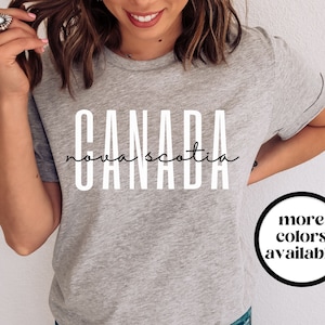 Nova Scotia T-Shirt, Nova Scotia Shirt, Nova Scotia Tee, Nova Scotia Gift, Unisex Tshirt House Warming Gift, Wedding Gift, Christmas Gift