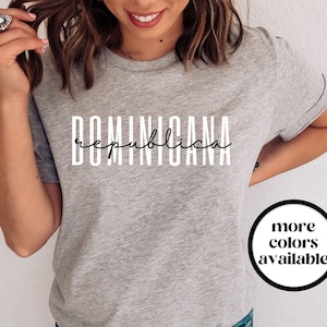 República Dominicana Shirt, República Dominicana T-Shirt, Unisex, Dominican Republic Tee, Dominican Republic Gift, Trendy, Christmas Gift