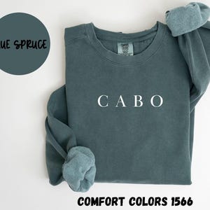Cabo San Lucas Mexico Sweatshirt, Comfort Colors®, Cabo San Lucas Mexico Crewneck Sweater, Cabo San Lucas Mexico Unisex Shirt, Gift TRENDY