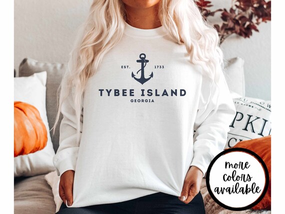 Tybee Island Sweater, Tybee Island Shirt, Tybee Island Sweatshirt, Tybee Island GA, Tybee Island Souvenir, Savannah GA Sweater Gift