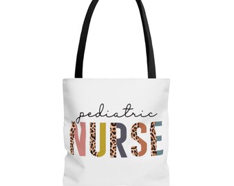 Pediatric Nurse Accessory Pouch Pediatric Nursing Nurse Appreciation Peds Nurse Gift Leopard PEDS Nursing School Grad Gift for Nurses