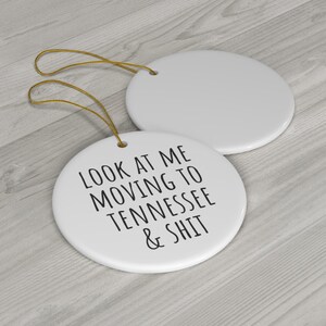 Moving to Tennessee Gifts, Moving to Tennessee Ornament, Tennessee Ornament, Moving to Tennessee Birthday Gifts for Men and Women image 3