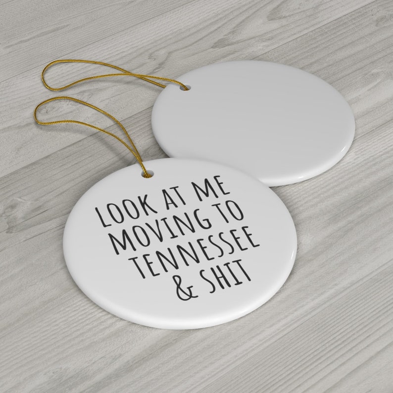 Moving to Tennessee Gifts, Moving to Tennessee Ornament, Tennessee Ornament, Moving to Tennessee Birthday Gifts for Men and Women image 3