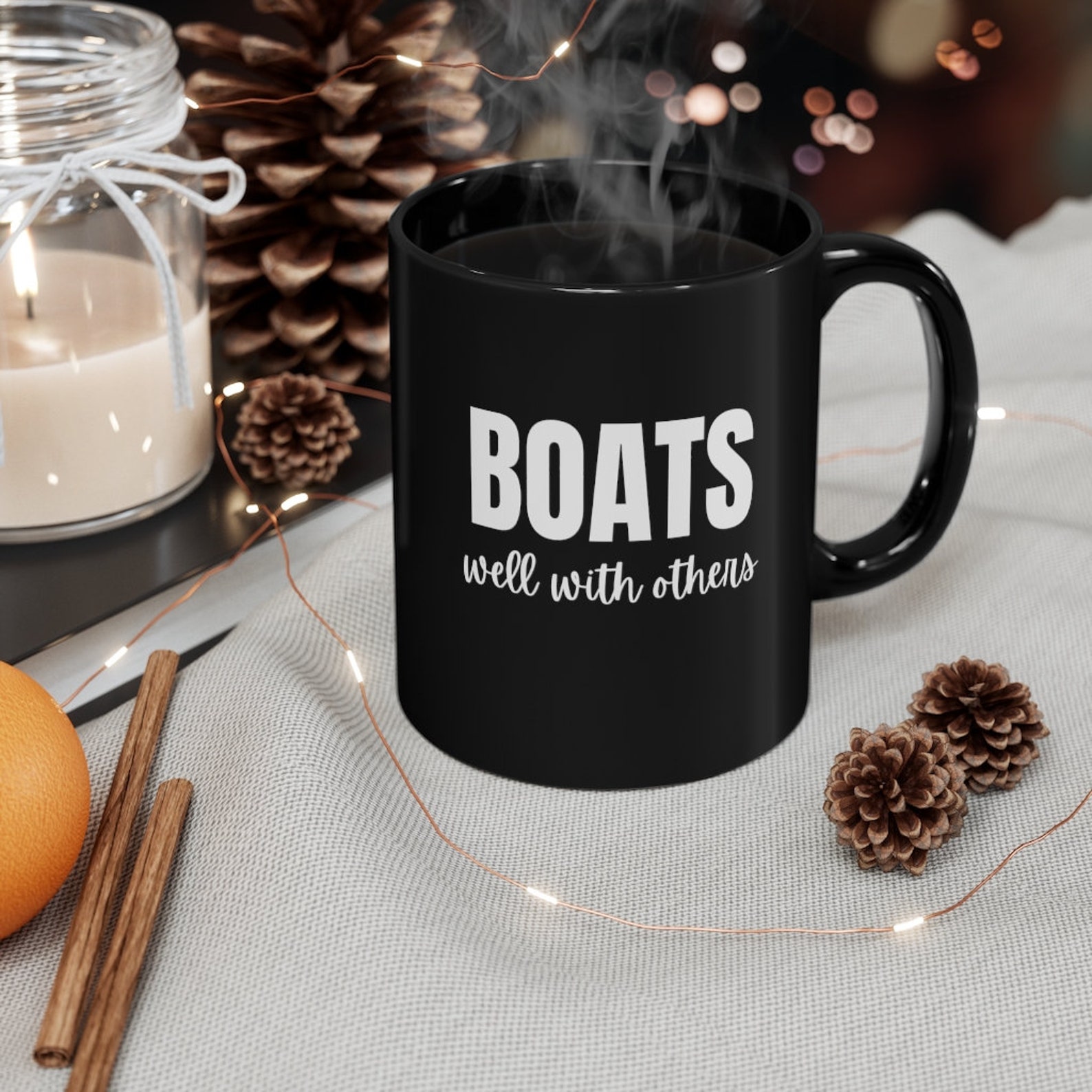Boat Lover Mug Boat Lovers Gift Boat Captain Boat Coffee Etsy