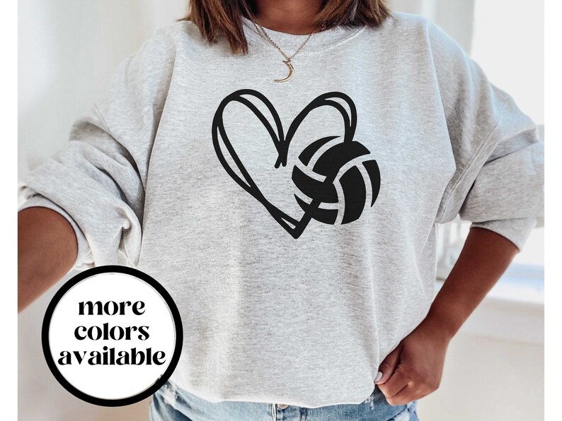 Volleyball Vibes Sweatshirt Volleyball Sweater Mom Shirt Etsy