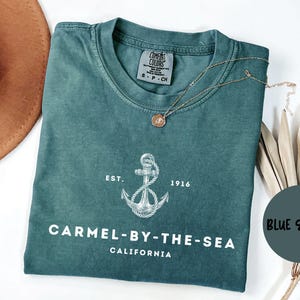 Carmel by the Sea California Shirt, Comfort Colors®, Carmel by the Sea CA T-shirt Tshirt, Carmel CA Unisex Tee, Gift for Trip, Souvenir