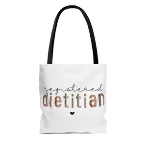 CafePress 'Attitude Dietitian' Natural Canvas Tote Bag - Reusable Shopping Bag, 2 Sizes Available - View #11