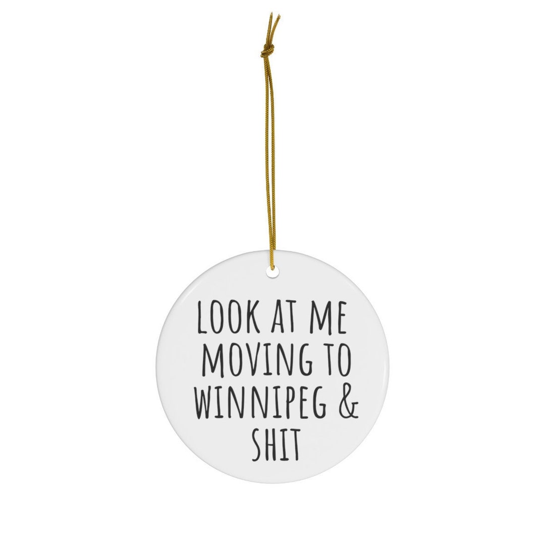 Winnipeg Canada Ornament Winnipeg Canada Gift Winnipeg Etsy