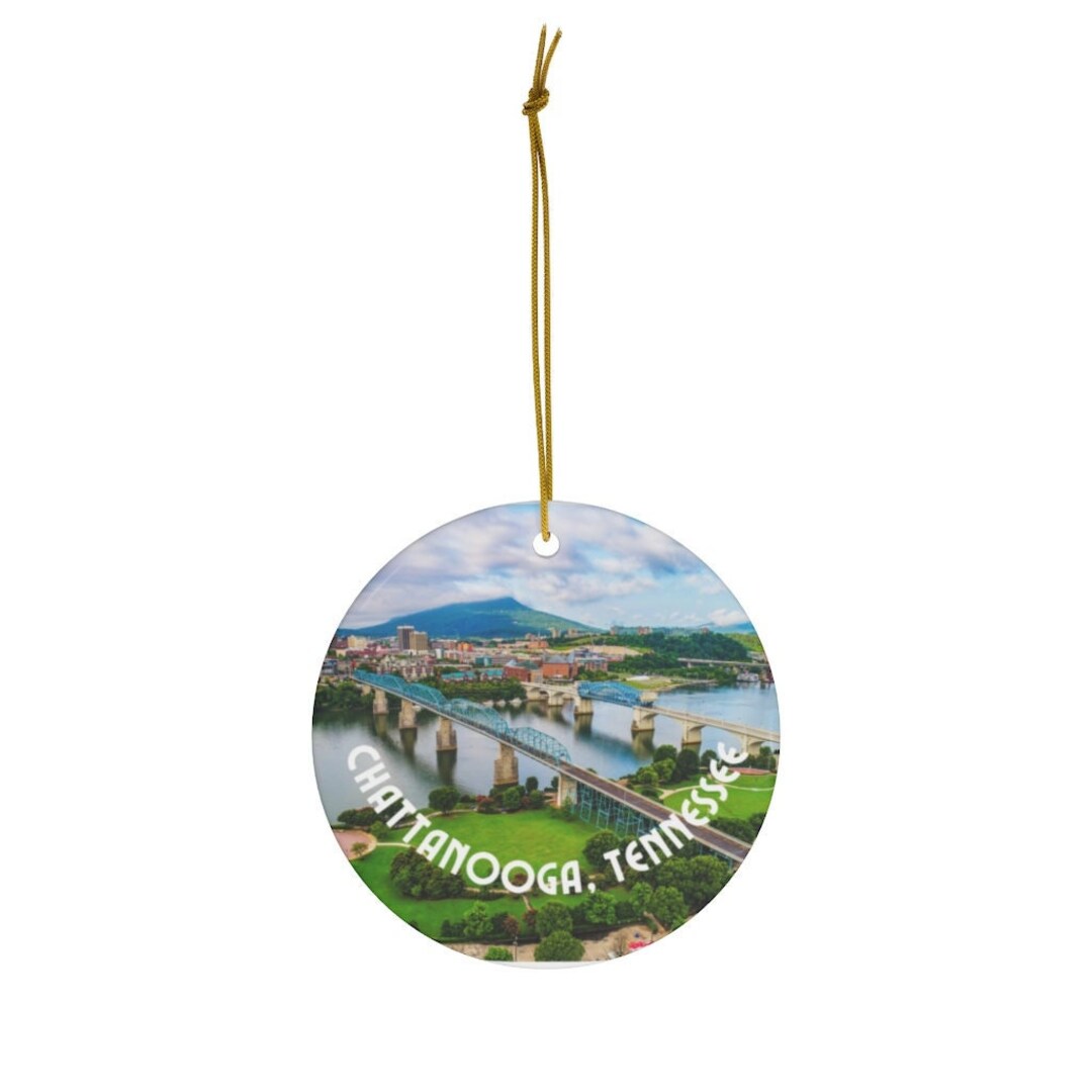 Chattanooga Skyline Ornament Chattanooga TN Ornament Etsy